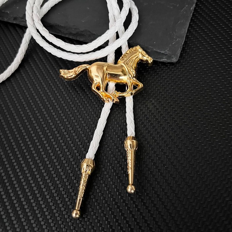 AZORA Western Cowboy Bolo Tie for Men Native American Bola