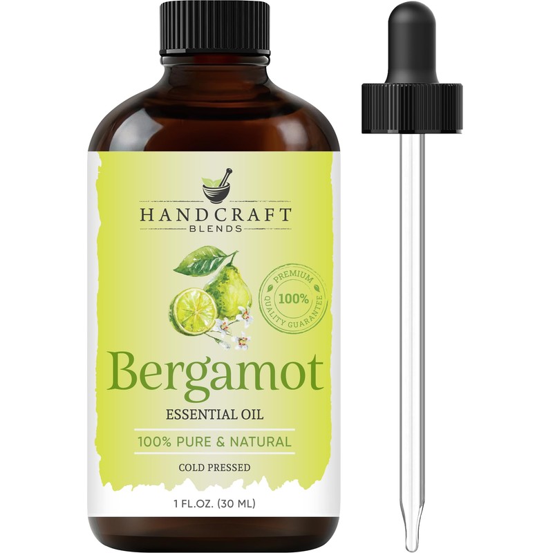 Handcraft Blends Bergamot Essential Oil – 1 Fl Oz –