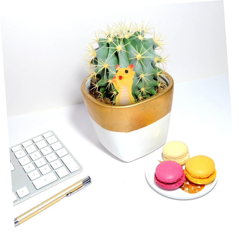 NOLITOY Adorable Tiny Figurines Bulk Set Mini Dragon Crafts for