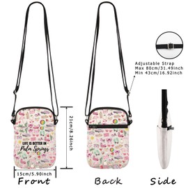 Palm Springs Gifts for Women Palm Springs Party Gift Life is Better in Palm Springs Travel Gift Makeup Bag (in Palm Springs CR EU)