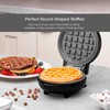 Innoteck Kitchen Pro 550W Mini Waffle Maker – Black Classic