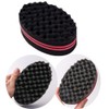 Zasvec Twist Sponge 2 Pieces Hair Brush Sponge Curl Sponge