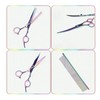 Pet Hair Scissors Professional Stainless Steel Trimming Colorful Safety Pet