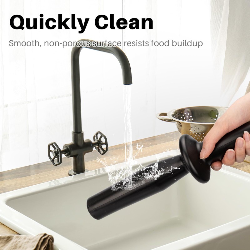 Low Profile Tamper Replacement, Plunger Replacement Compatible with Vitamix 64Oz