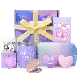 Panspace Inspirational Gifts for Women, Self Care Relaxing Spa Gift Baskets for Women, Unique Gifts Box Ideas for Mom Sister Best Friend Wife Gifts for Women Who Have Everything