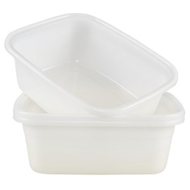 Cand 16 Quart Wash Basin Dish Pan, 3 Pack Kitchen Sink Dish Tubs