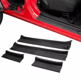 ETL INDUSTRIES For Gladiator JT Wrangler JL 4 Doors 2018-2023 Door Sill Guards Kit