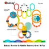 Sassy Baby’s Teether & Rattle Sensory Set - 9 Pcs