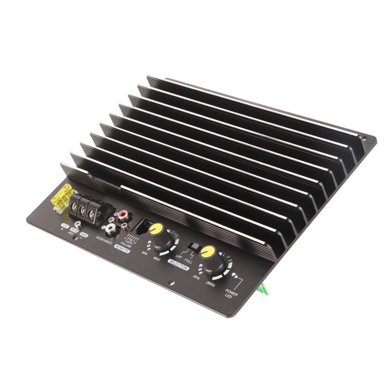 Car Amplifier Board 1000W High Power Aluminum Alloy Bass Subwoofer