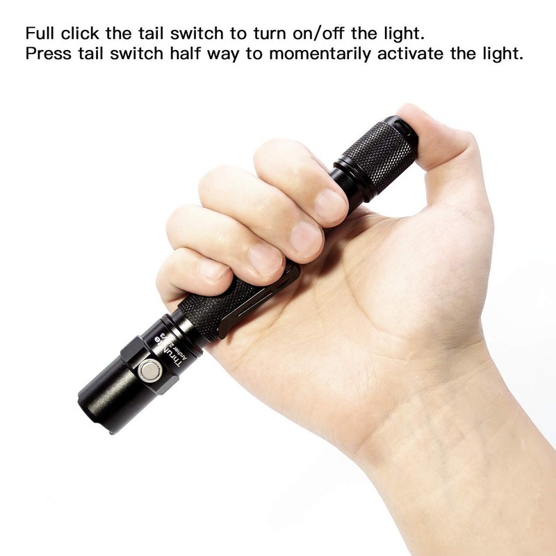 ThruNite Archer 2A V3 500 Lumens Flashlight Handheld Flashlight, CREE