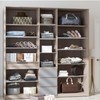 jkxoo 2Pack Expandable Closet Tension Shelves Organizers, Adjustable Wall Mounted