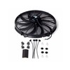 SUPERFASTRACING 16" inch Universal Slim Fan Push Pull Electric Radiator