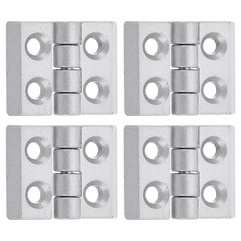 uxcell 4Pcs Zinc Alloy Door Hinges, 30mmx38mm Small Cabinets Hinges