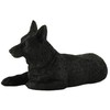 JFSM INC. 4" Mini Black German Shepherd Figurine - Black