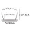 WDYJMALL Vampire Teeth Werewolf Teeth Cookie Cutter