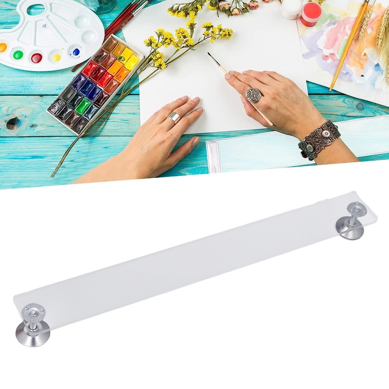 Artist Leaning Bridge Acrylic Transparent Hand Wrist Leaning Bridge Art