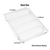 Wildone Baking Sheet & Rack Set [2 Sheets + 2