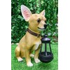 Ebros Picante Mexican Chihuahua Dog Decor Path Lighter Statue 12.5"Tall