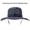 BASSDASH UPF 50+ Sun Fishing Hat Water Resistant with Detachable