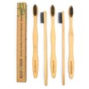 Ecowood Cepillo de Dientes 100% de Bambú Biodegradable con Cerdas