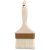 Winco Flat Pastry and Basting Brush, 4-Inch, Beige