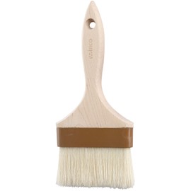 Winco Flat Pastry and Basting Brush, 4-Inch, Beige
