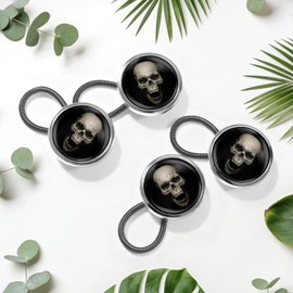 Skull Button Extenders for Jeans Pack of 4