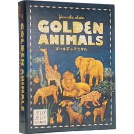 JELLYJELLYGAMES Golden Animals 2-4 Player Card Game Competition