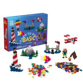 Plus Plus Basic Mix Building Blocks Creativity Set 400 Pieces STEM Toy