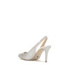 Jessica Simpson Women's Arerra Slingback Pump, White, 9.5