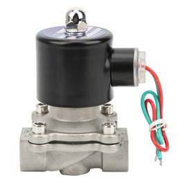 Stainless Steel Electric Solenoid Valve Direct‑Acting Normally Closed Valve Industrial Supplies 2W‑160‑15B (AC 110V)
