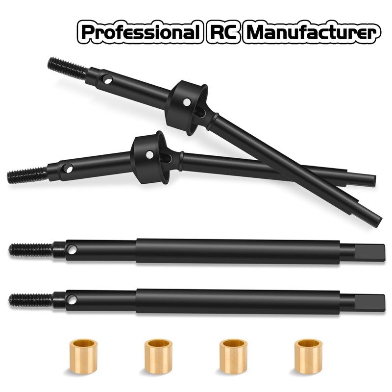 OGRC +5mm Extended Thread CVD Front Rear Axle Shafts Drive