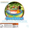 Poolcandy Inflatable Party Sunning Pool, Rainbow