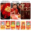 Chinese New Year Red Envelopes,12Pcs Ampao Red Envelopes Chinese 2025