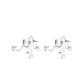 bobauna Leaping Climbing Frog Stud Earrings Frog Jewelry Rain Forest Frog Nature Inspired Gift For Frog Lovers (Frog earrings)