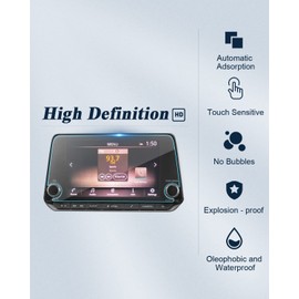 BIBIBO for 2023 Nissan Rogue Screen Protector for 2023 Rogue Accessories 2021 2022 2023 Nissan Rogue T33 (S/SV/Midnight Edition) 8 Inch Color Touch-Screen Display , Rogue 2023 Screen Protector 2023 Rogue HD Tempered Protective Film, 2023 Rogue Screen Pro