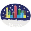 Lamatar1 Texas Souvenir Keychain Metalic (Texas Dallas Keychain)