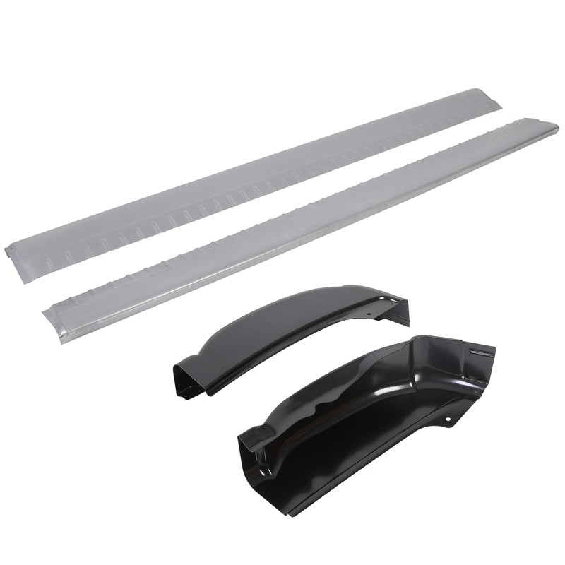 Rocker Panels Extended Cab & Cab Corners Compatible with 99-07