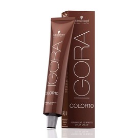 Schwarzkopf Igora Color10 9-00 Extra Light Blonde Natural Extra Permanent 10 Minute Hair Color Cream and M Hair Designs Tint Brush (Bundle - 2 items)