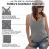 Rose Gold Bridal Party Tri-Blend Women's Racerback Tank Top -