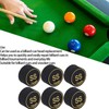 6pcs Pool Cue Tips Professional Multi Layers Billiard Pool Cue