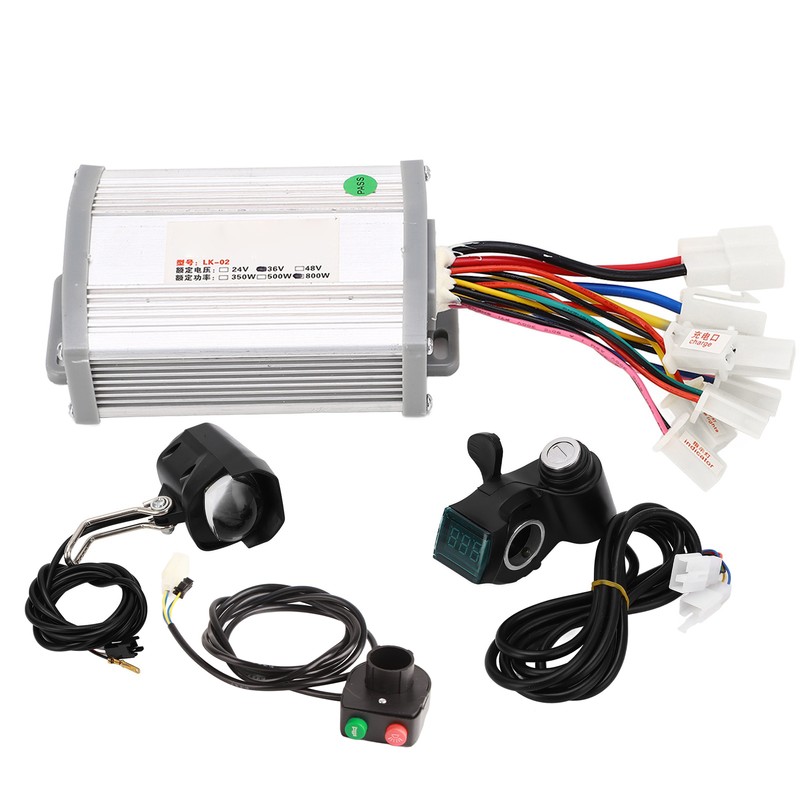 36V 800W Brush Speed Motor Set Controller Electric Bike Thumb