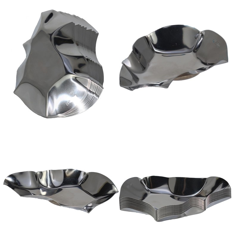 12 Pcs Grillable Oyster Shells, 304 Stainless Steel Oyster Grilling