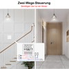 2 PCS CNBINGO Smart Lichtschalter Modul 2 Fach 1 Weg,
