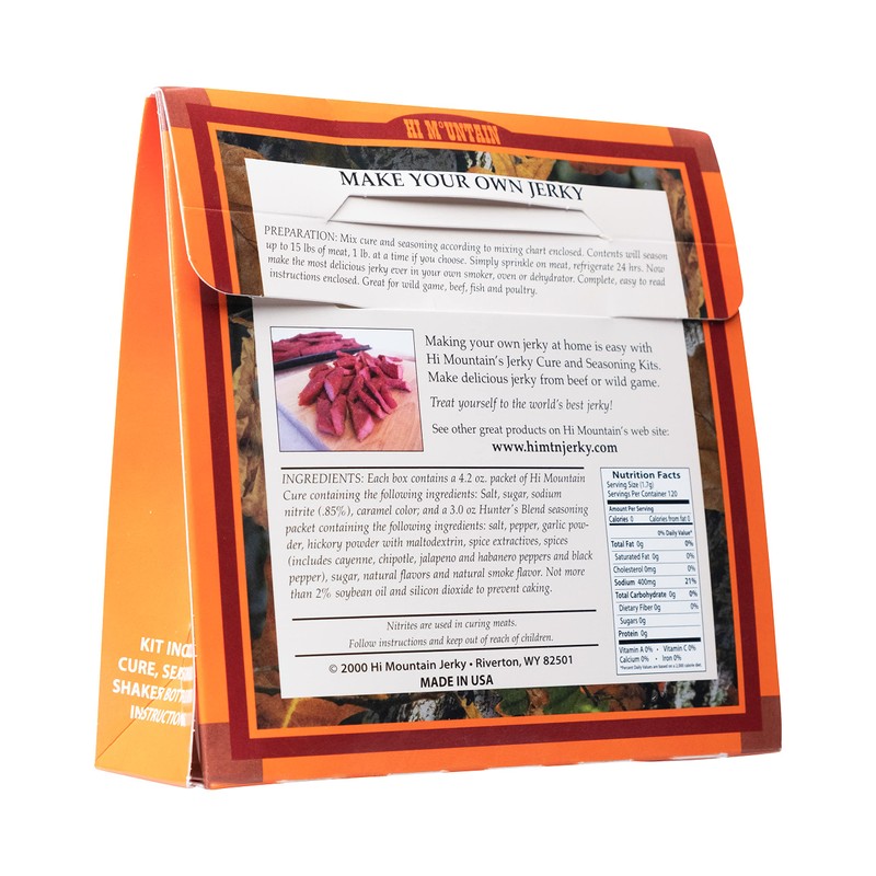 Hi Mountain Jerky Seasoning and Cure Kit | HUNTERS BLEND
