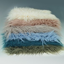 Baby Photo Props Faux Fur Round 23.6 inch Soft Baby Boy Girl Photo Blanket Studio Photo M Grey Sand