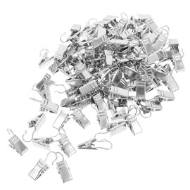 Operitacx 100pcs Clips and Hooks Heavy Duty Drapery Holdbacks for Home Decoration Stylish Clip Fasteners for Hanging Lights Photos and Fabrics