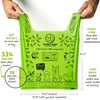 PLANET POOP Home Compostable Dog Poop Bags, 30 Count, XL