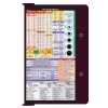 Whitecoat® Clipboard - Nursing Edition (Wine, Bi-Fold) Wine