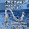 Supplying Demand WB28X28780 Range Oven Gas Stove Igniter - Replaces